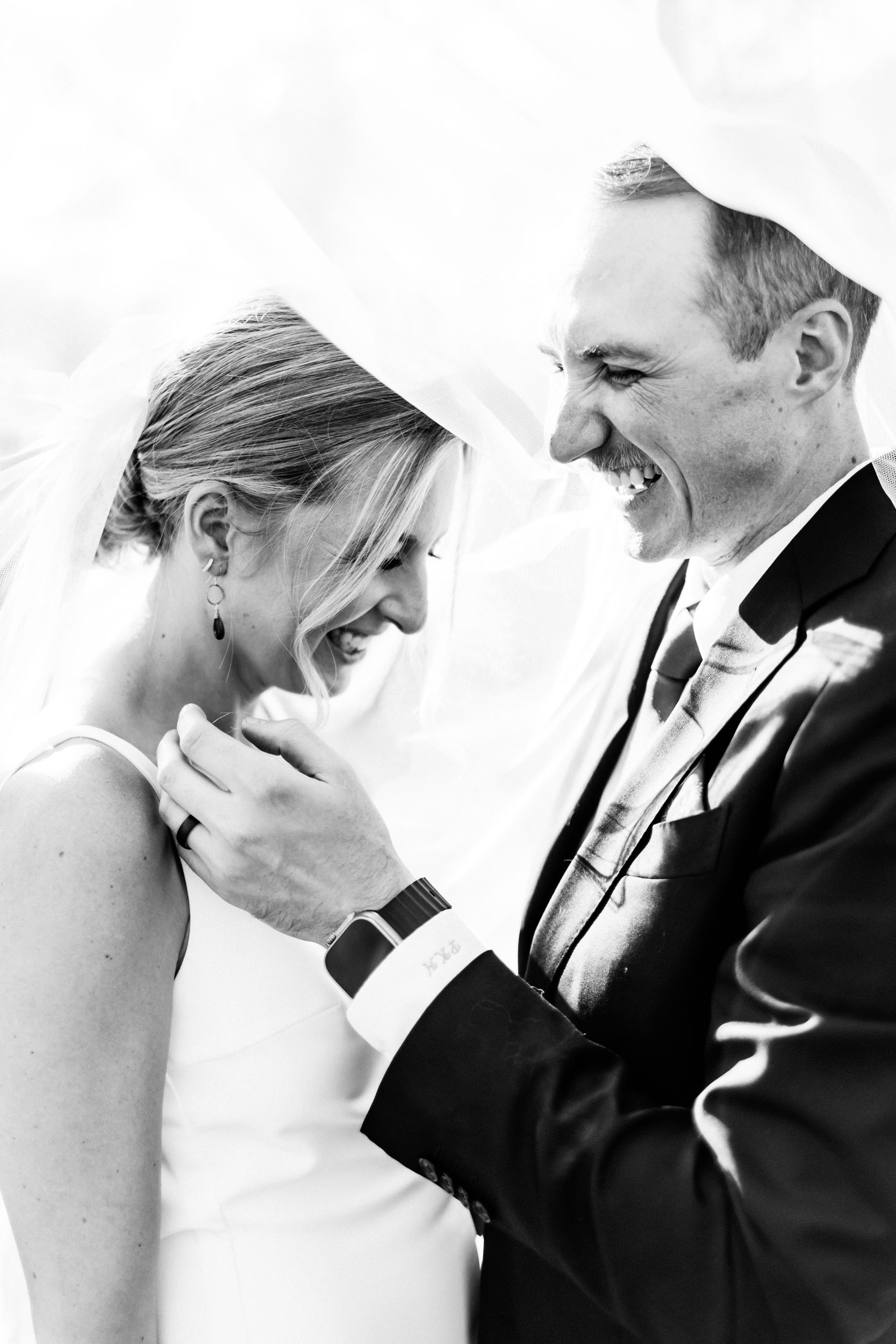black and white wedding photography