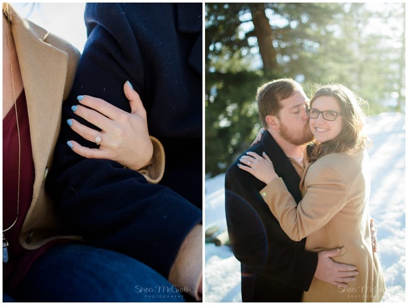 Engagement Photos taken in Breckenridge Colorado