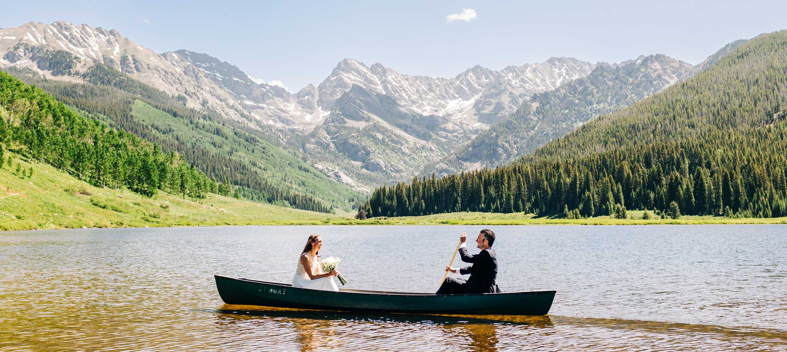 piney river ranch wedding photo