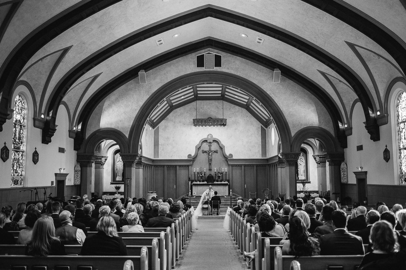 Good Shepherd Catholic Church Denver Wedding Ceremony