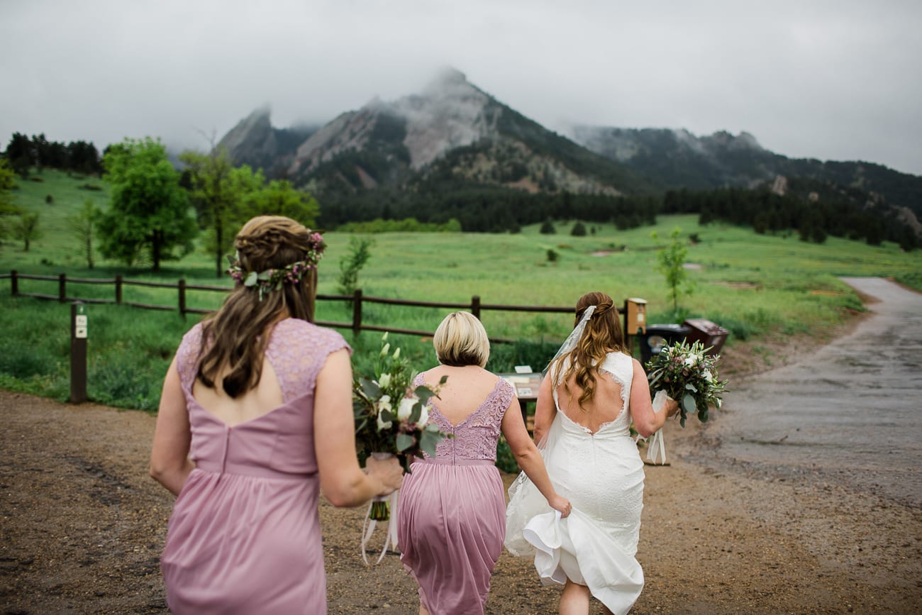 boulder wedding photos flatirons