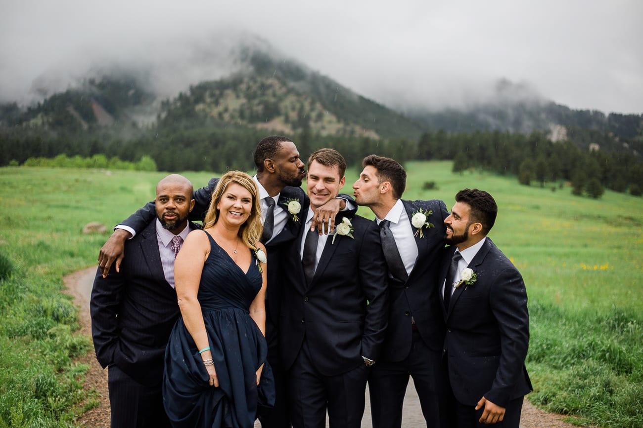 boulder wedding photos flatirons