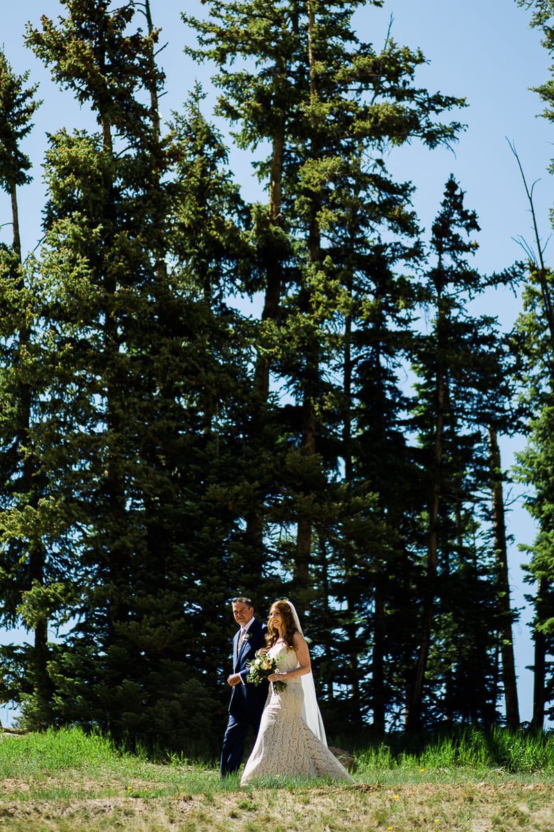 Beaver Creek Wedding Deck