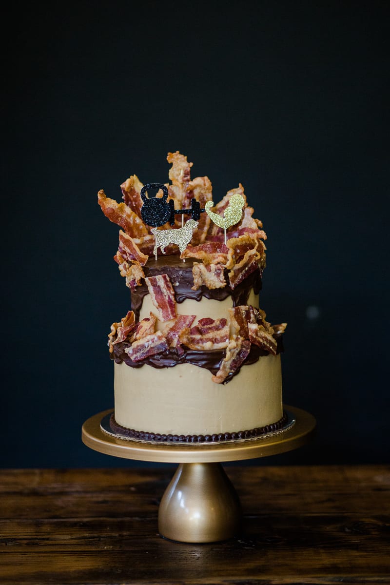 Bacon Wedding Cake