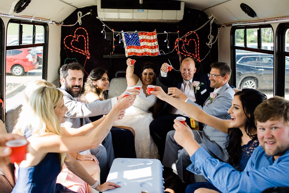 sioux city wedding photographer, party bus sioux city