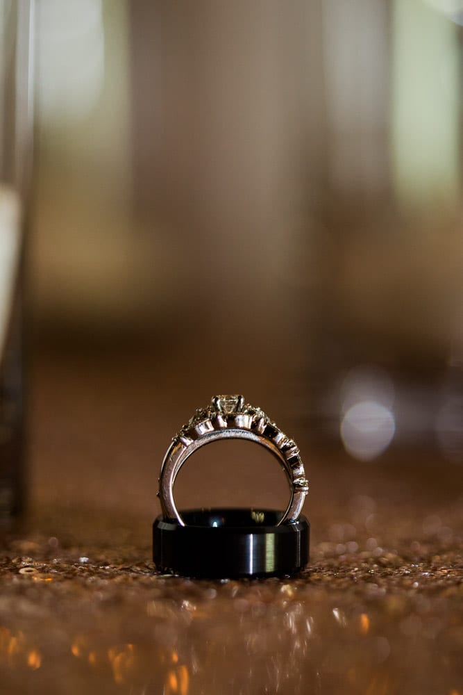 sioux city country club wedding, wedding ring