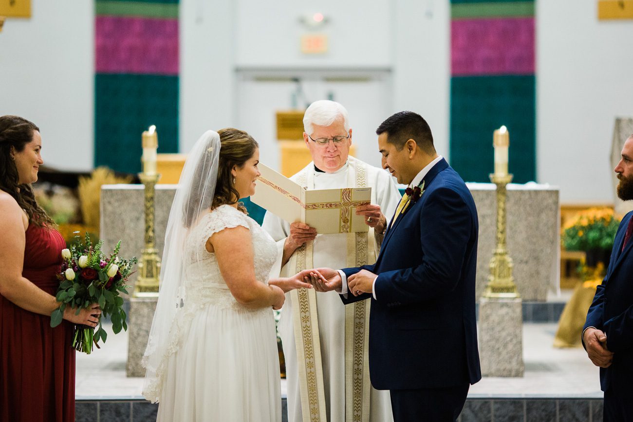 Sacred Heart Catholic Church Des Moines Iowa Wedding