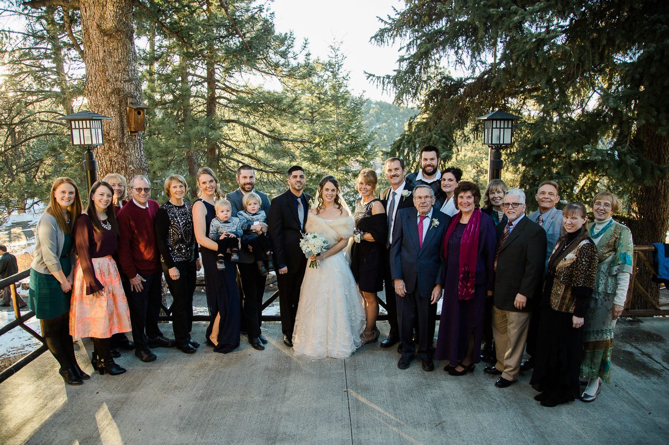 Chief Hosa Lodge Wedding Family Pictures