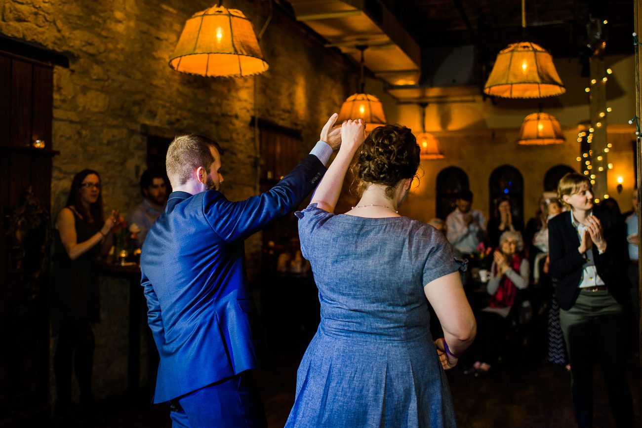 First Dance photos at Aster Cafe Wedding in Minneapolis
