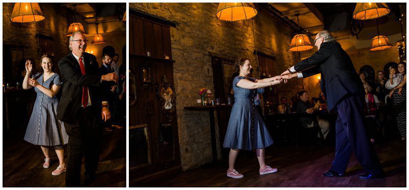 Father Daughter Dance photos at Aster Cafe Wedding in Minneapolis