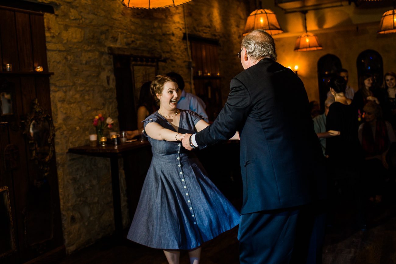 Father Daughter Dance photos at Aster Cafe Wedding in Minneapolis