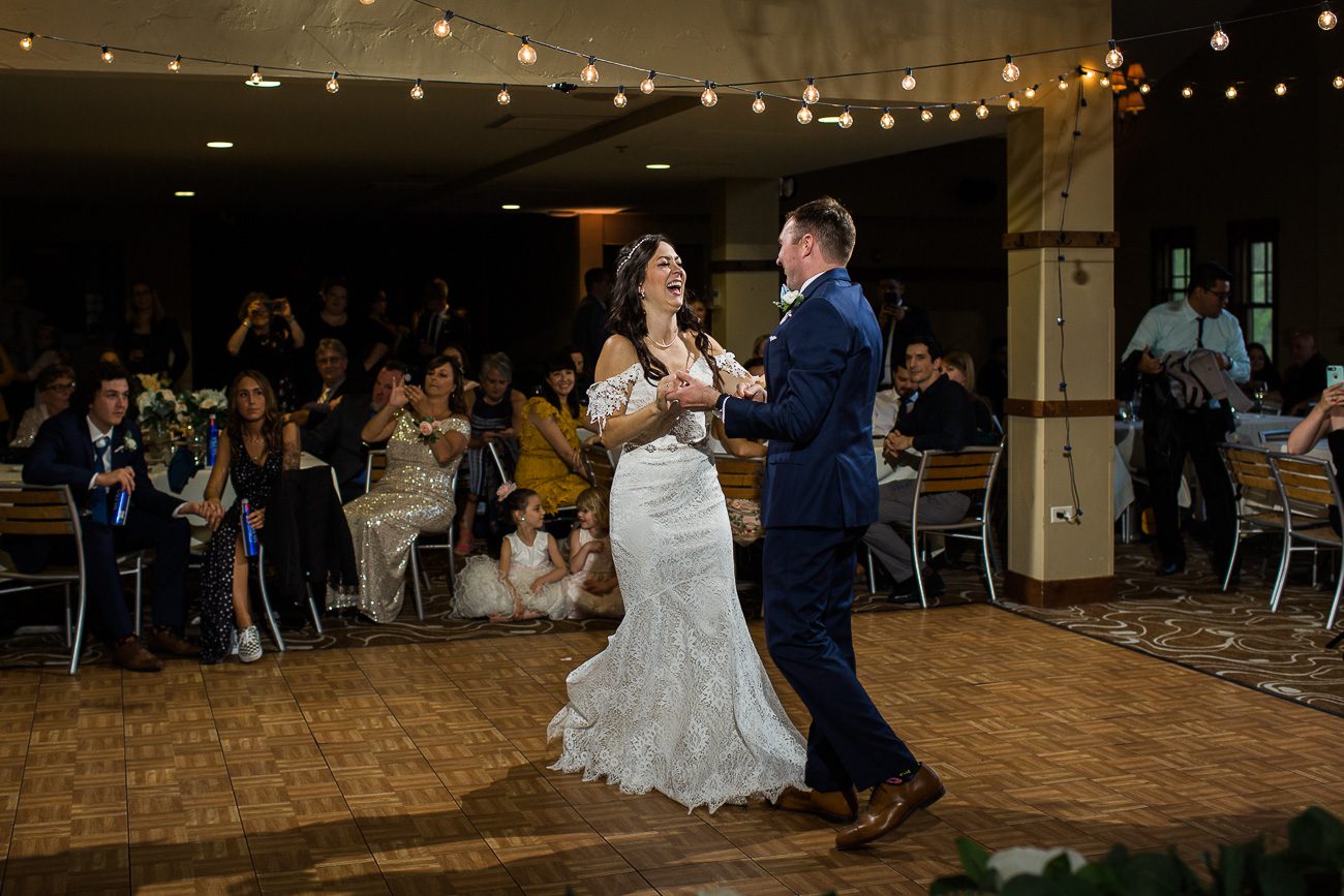 First Dance at Granby Ranch Wedding
