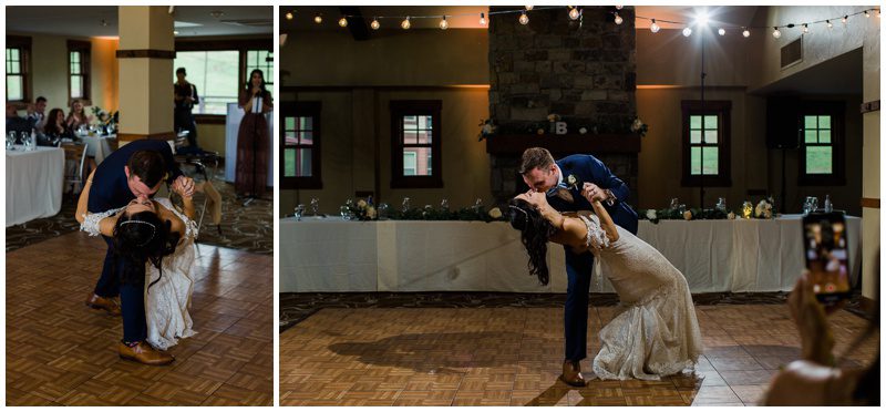 First Dance at Granby Ranch Wedding