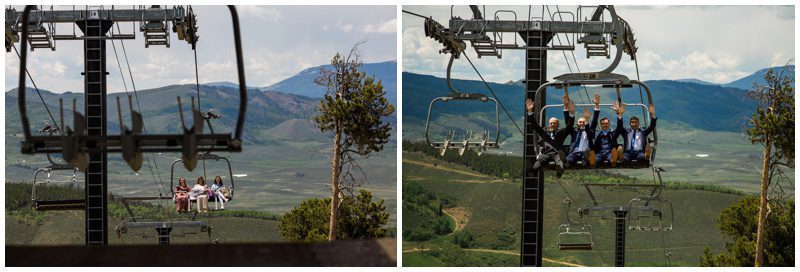 Ski lift at Granby Ranch Colorado
