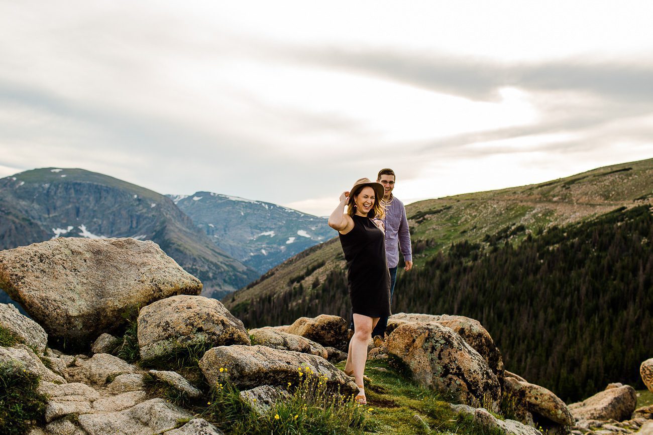 Rocky Mountain Colorado Engagement Photos