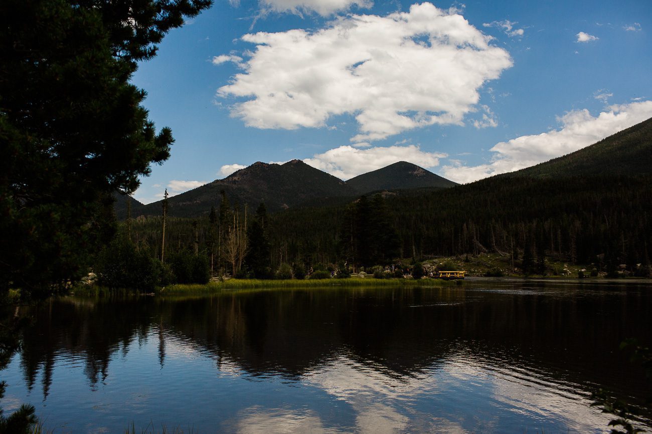 Sprague Lake in Rocky Mountain National Park Landscape Photo