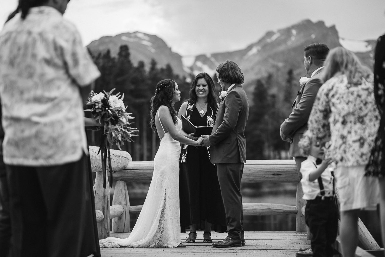 Wedding Ceremony in Rocky Mountain National Park