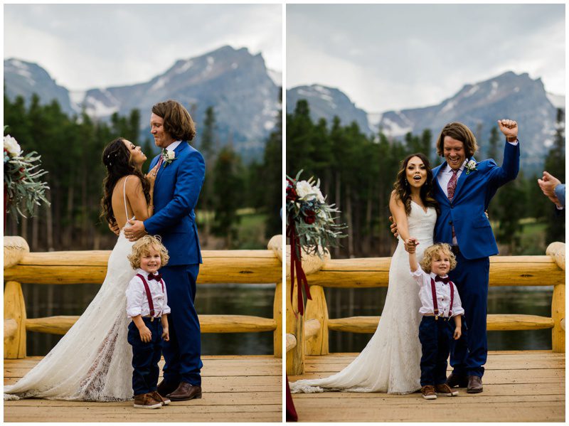 Wedding Ceremony at Rocky Mountain National Park