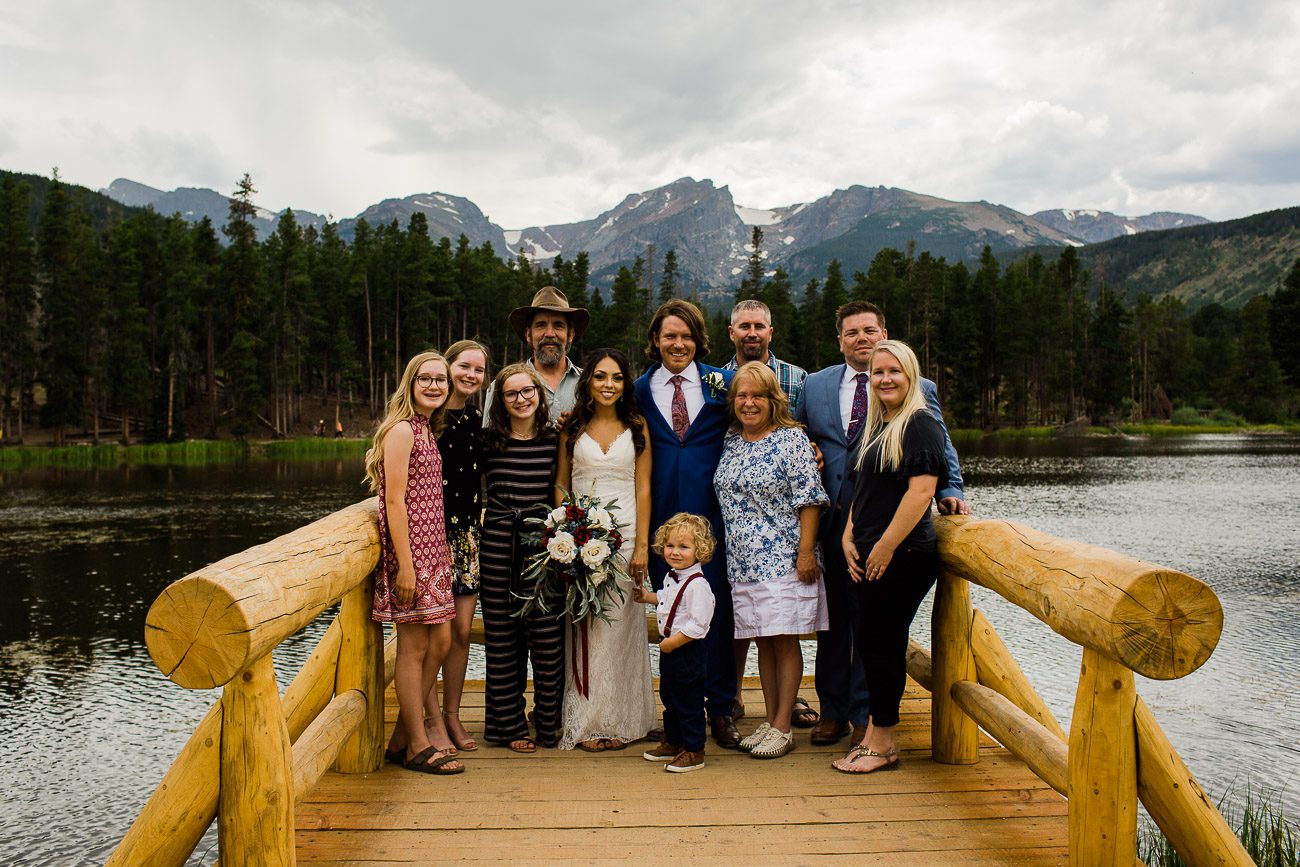 Sprague Lake Family Photo