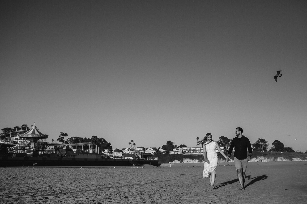 California Beach Engagement Photos
