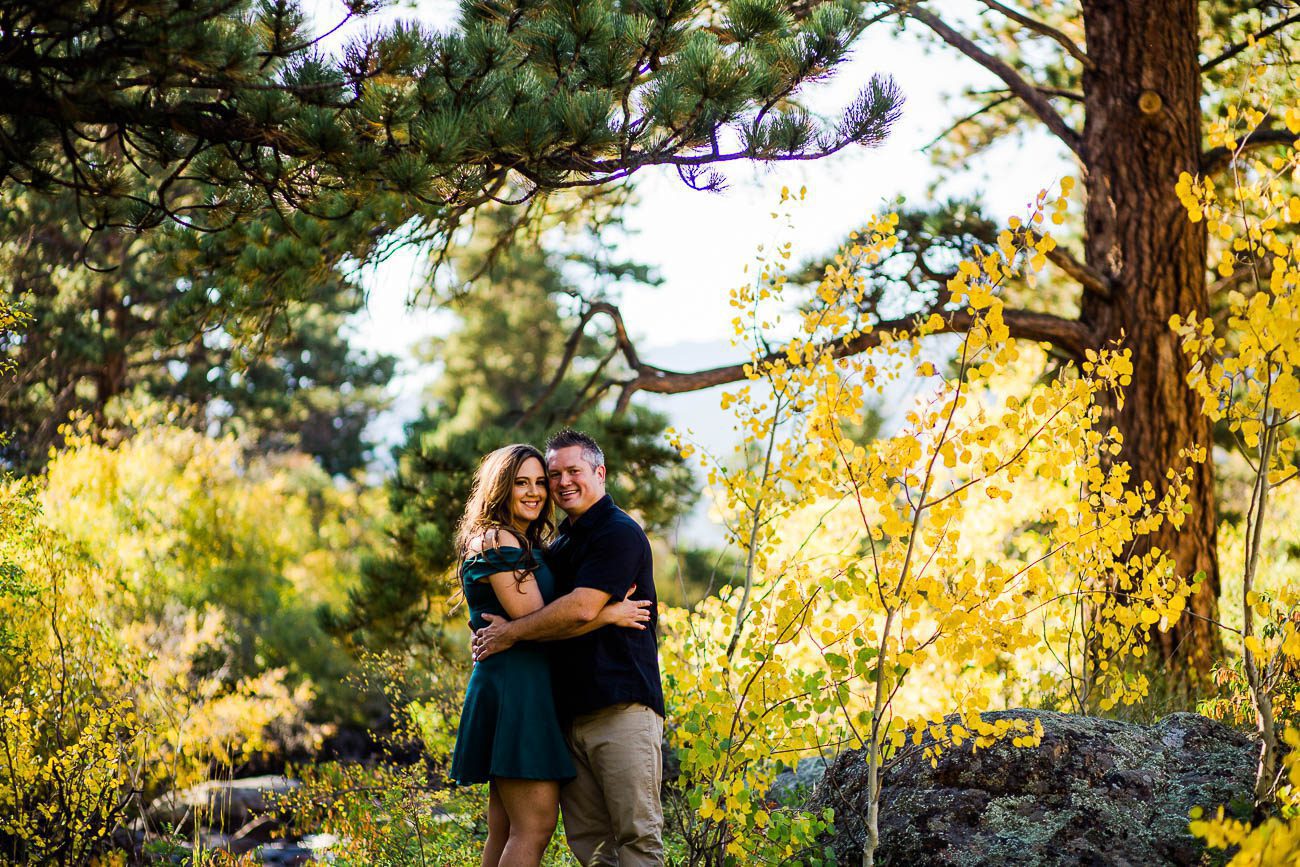 Colorado Fall Engagement Photos