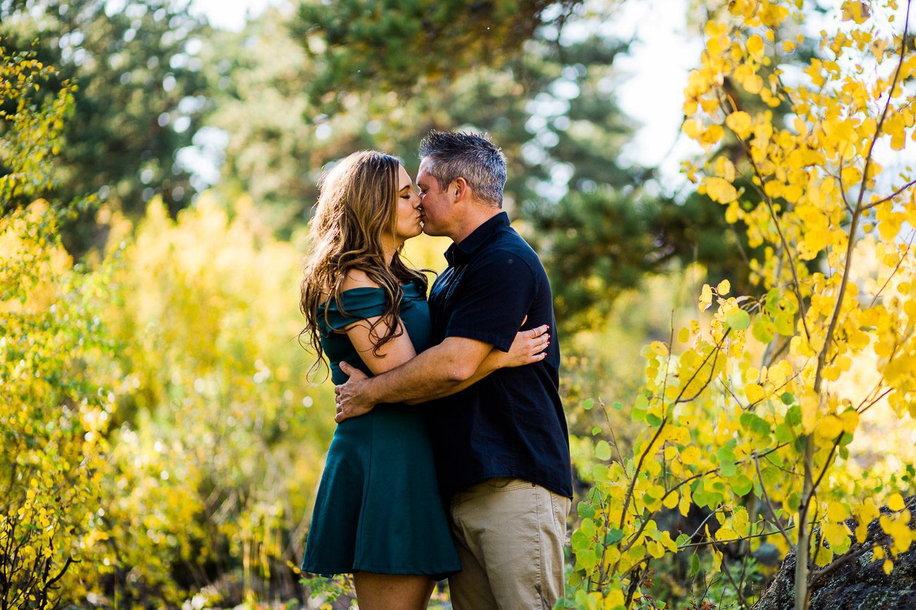 Fall Engagement Photos in Colorado
