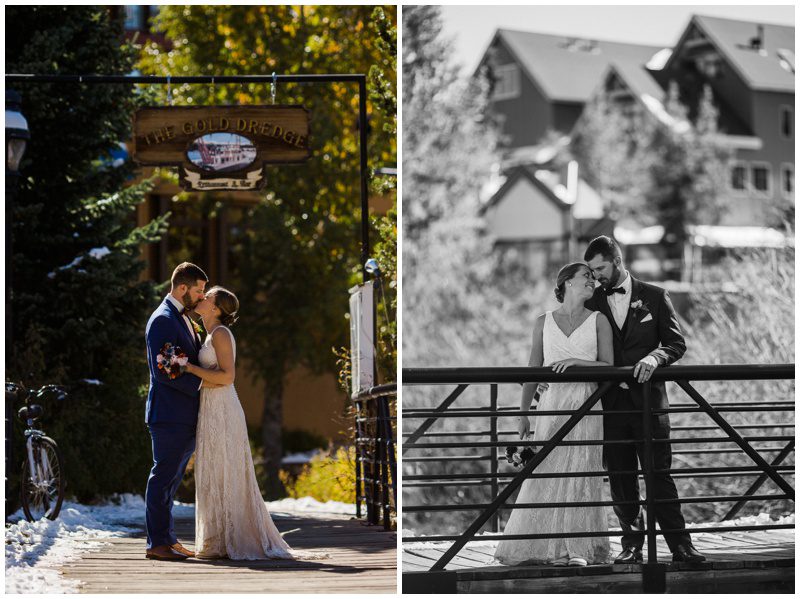 Downtown Breckenridge Wedding Photos