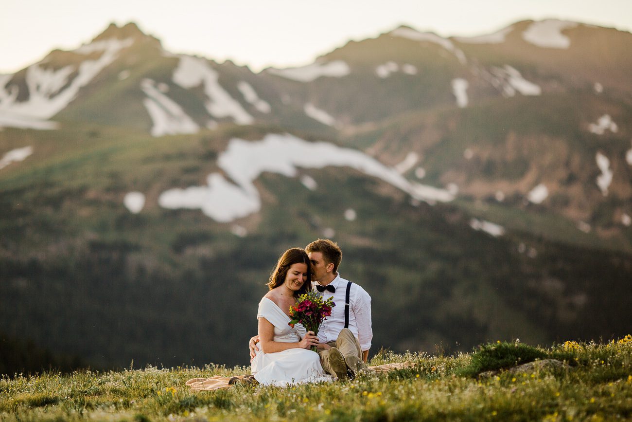 Loveland Pass Colorado Wedding Photos