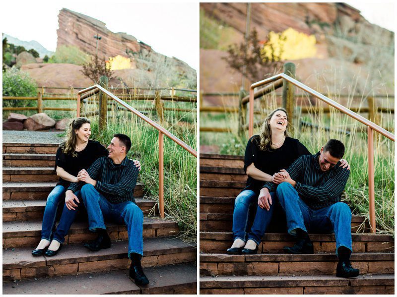 Engagement Photos at Red Rocks Amphitheater