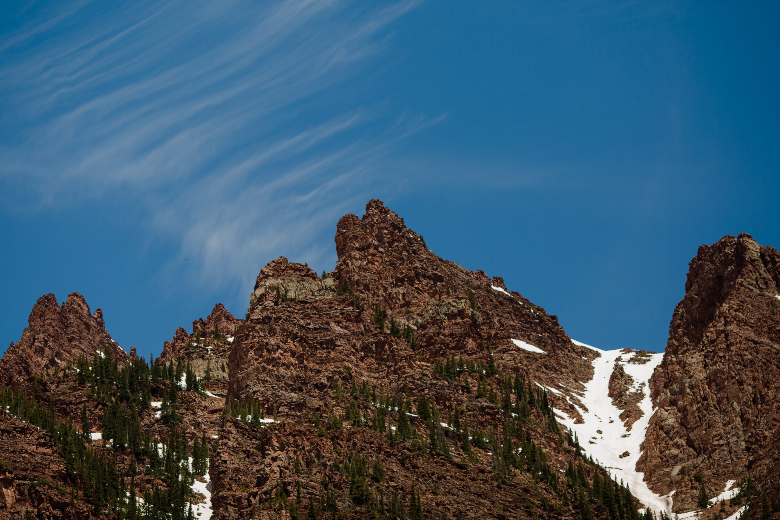 Colorado mountains at Maroon Bells