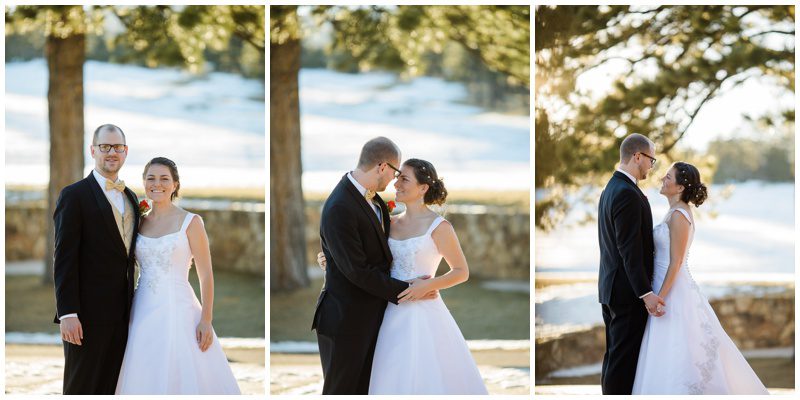 Evergreen Colorado wedding photos