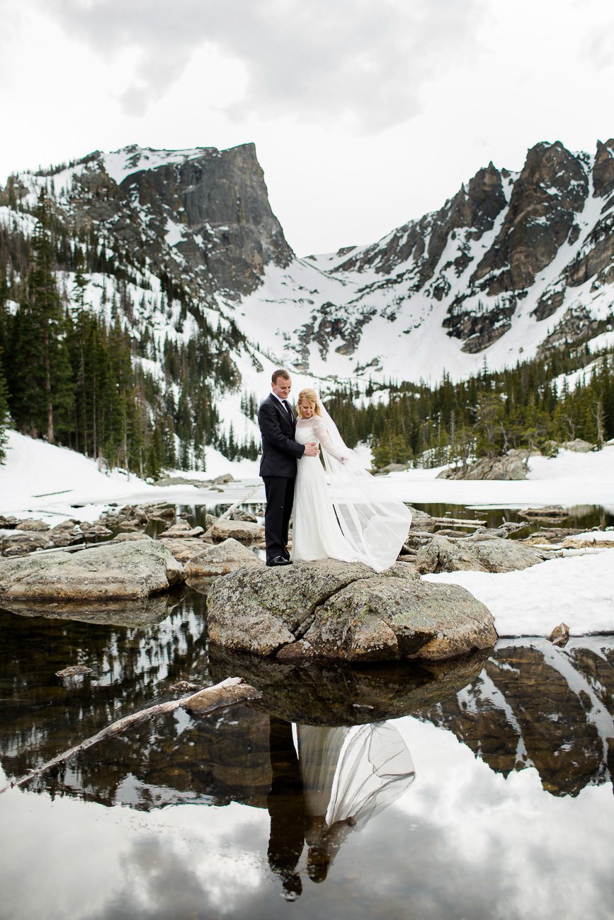 Dream Lake Wedding Photos