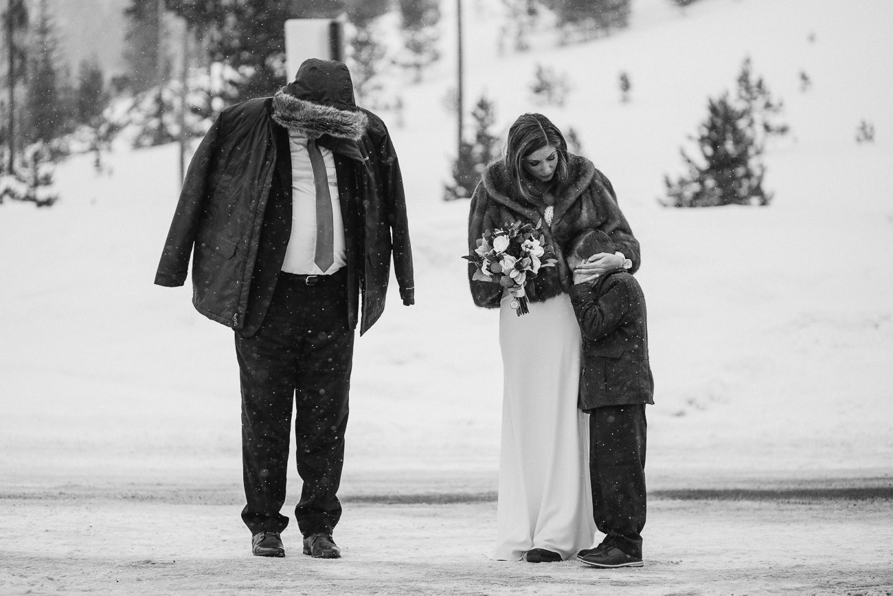 Sapphire Point Colorado Winter Wedding