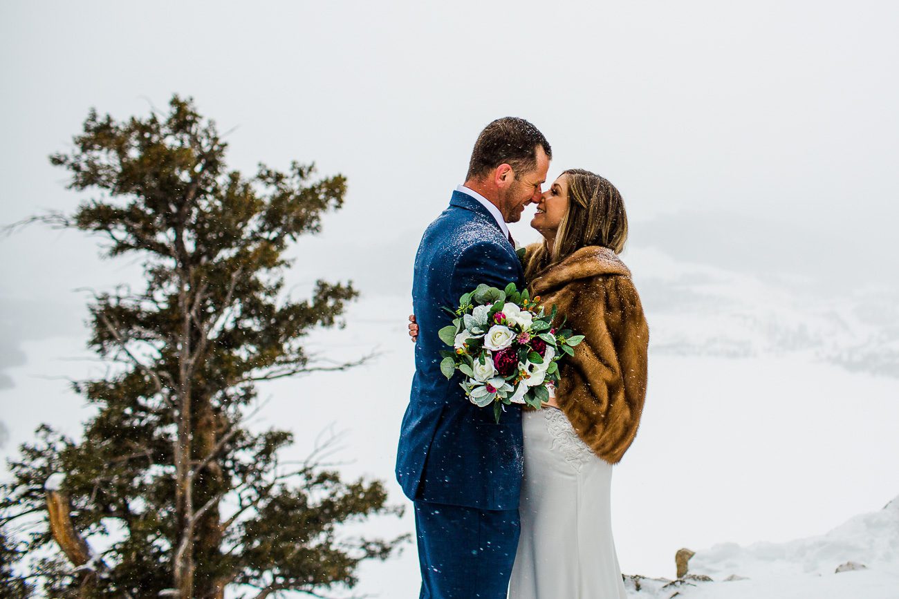 Winter Wedding Photos in Colorado