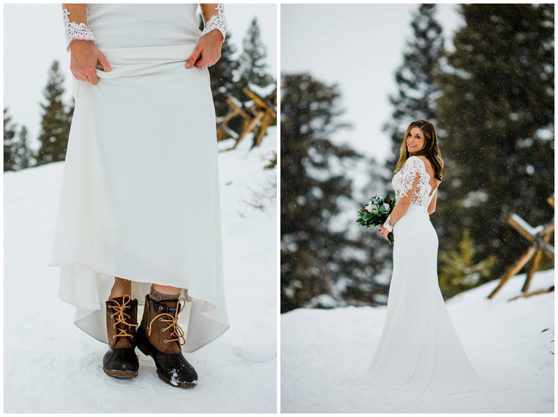 Mountain Wedding Photo Colorado