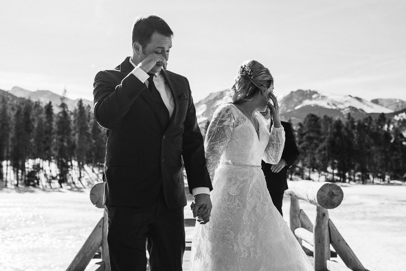 Sprague Lake Colorado Wedding