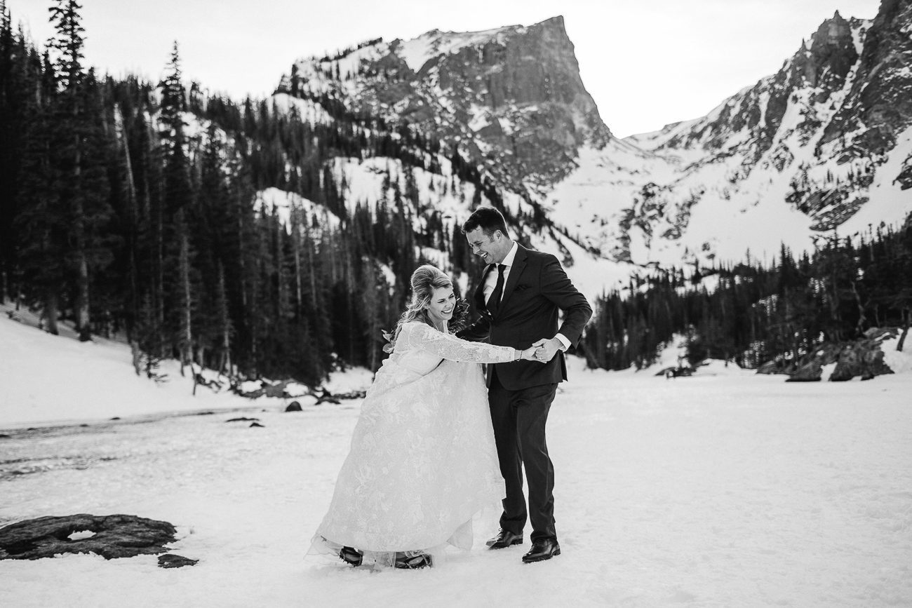 Dream Lake Wedding Pictures