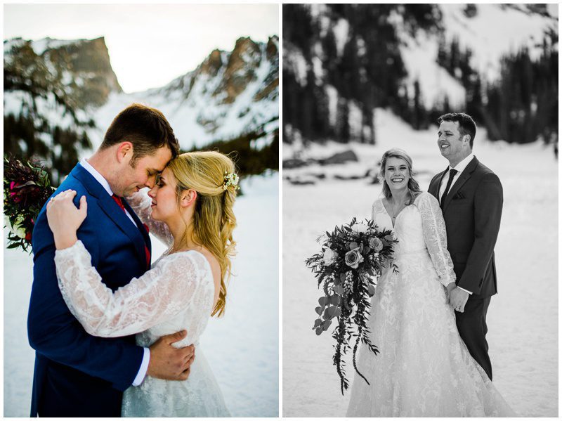 Dream Lake Elopement Pictures