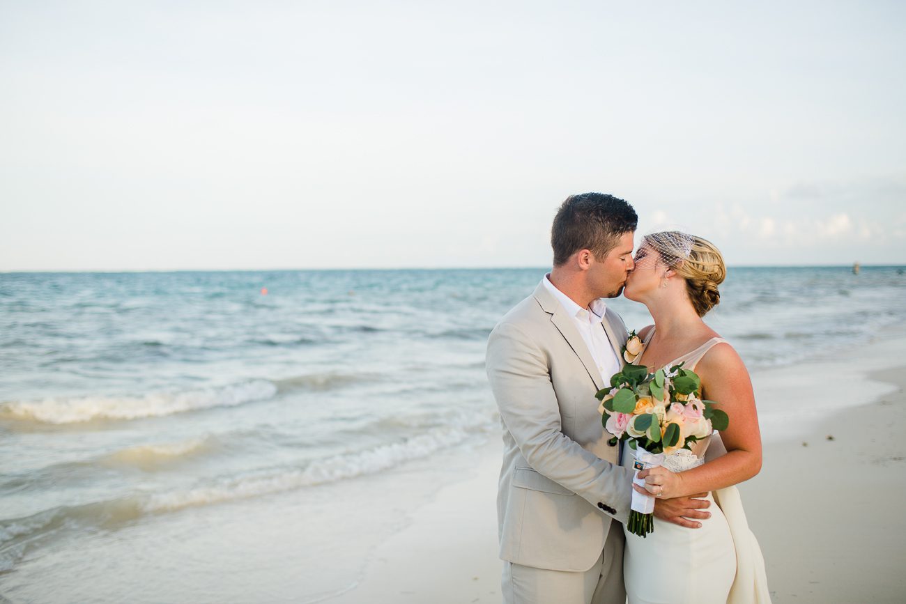 Destination beach wedding photos