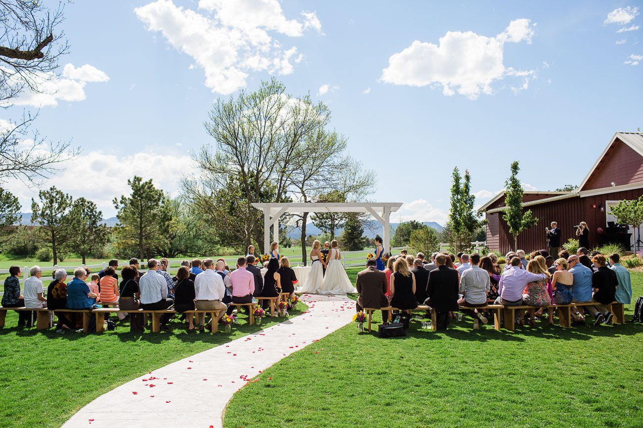 The Barn at Raccoon Creek Wedding Ceremony