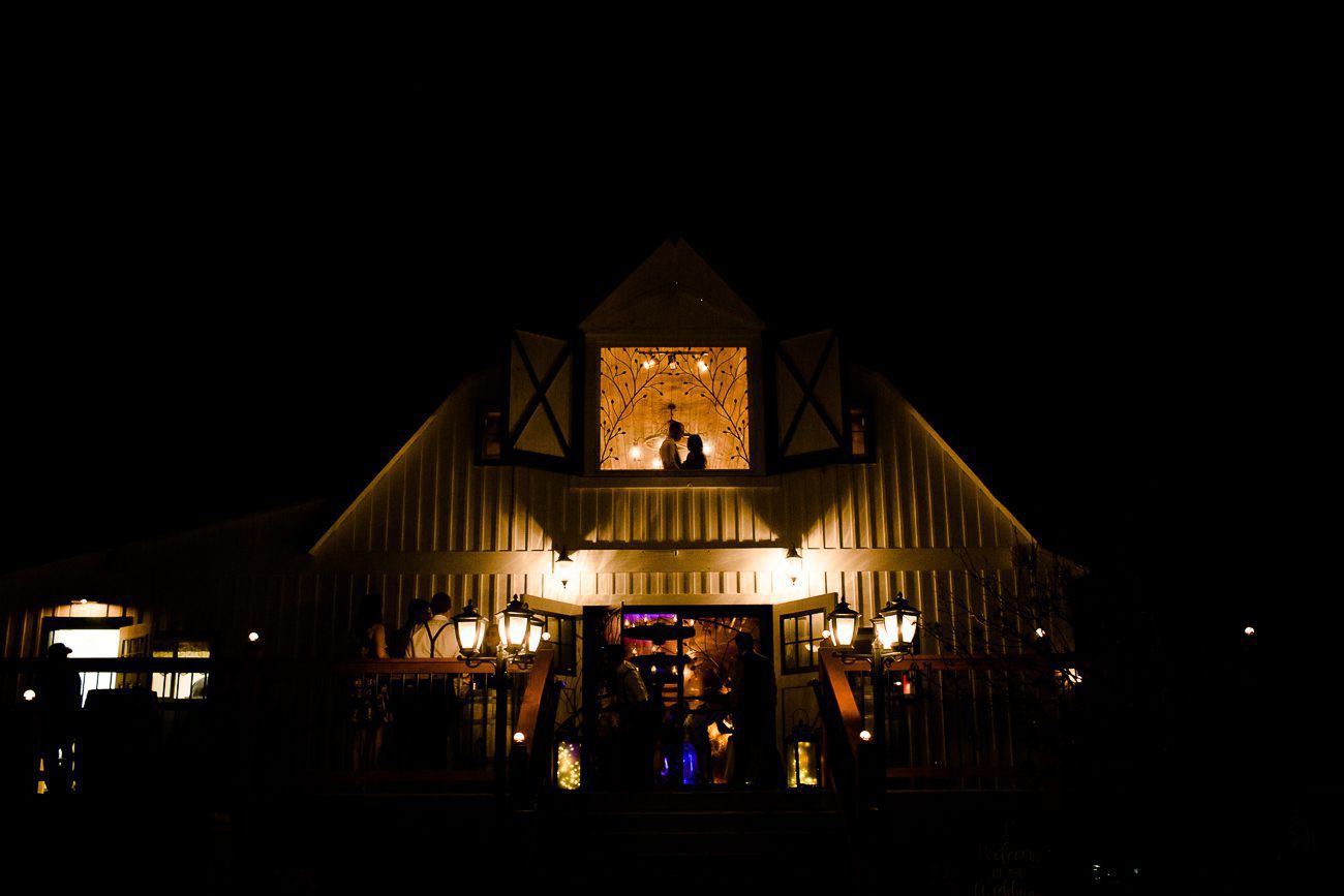 Deer Creek Valley Ranch Wedding night photos