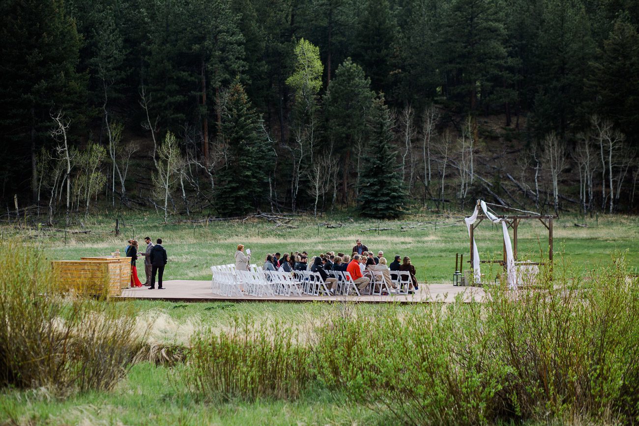 Deer Creek Valley Ranch outdoor wedding
