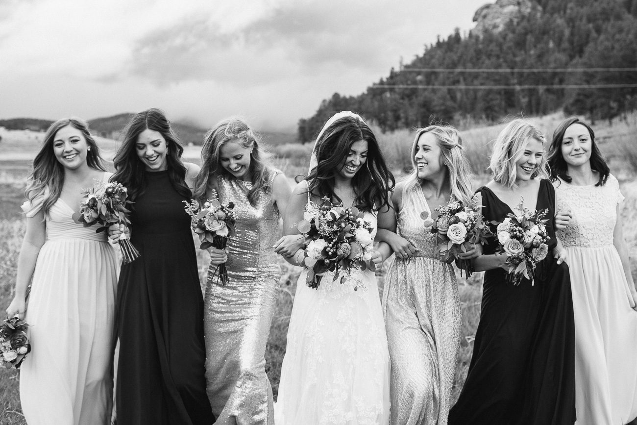 Deer Creek Valley Ranch bridesmaids photo