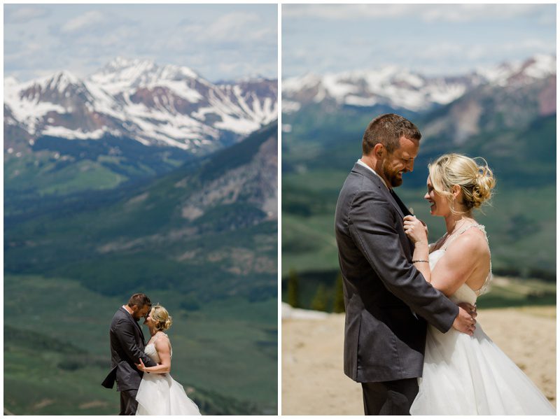 Red Lady Crested Butte Wedding