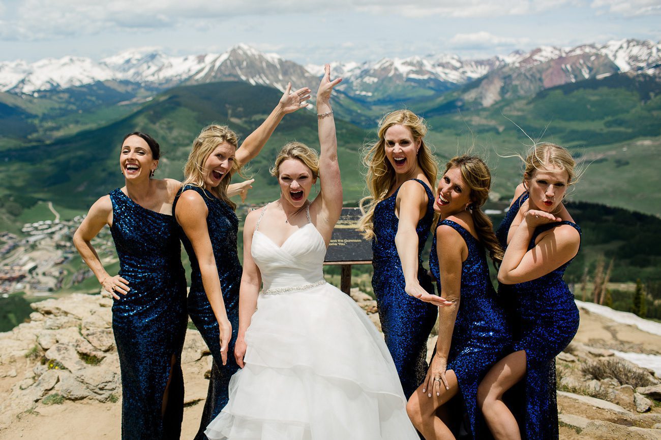 Red Lady Crested Butte Wedding Photos