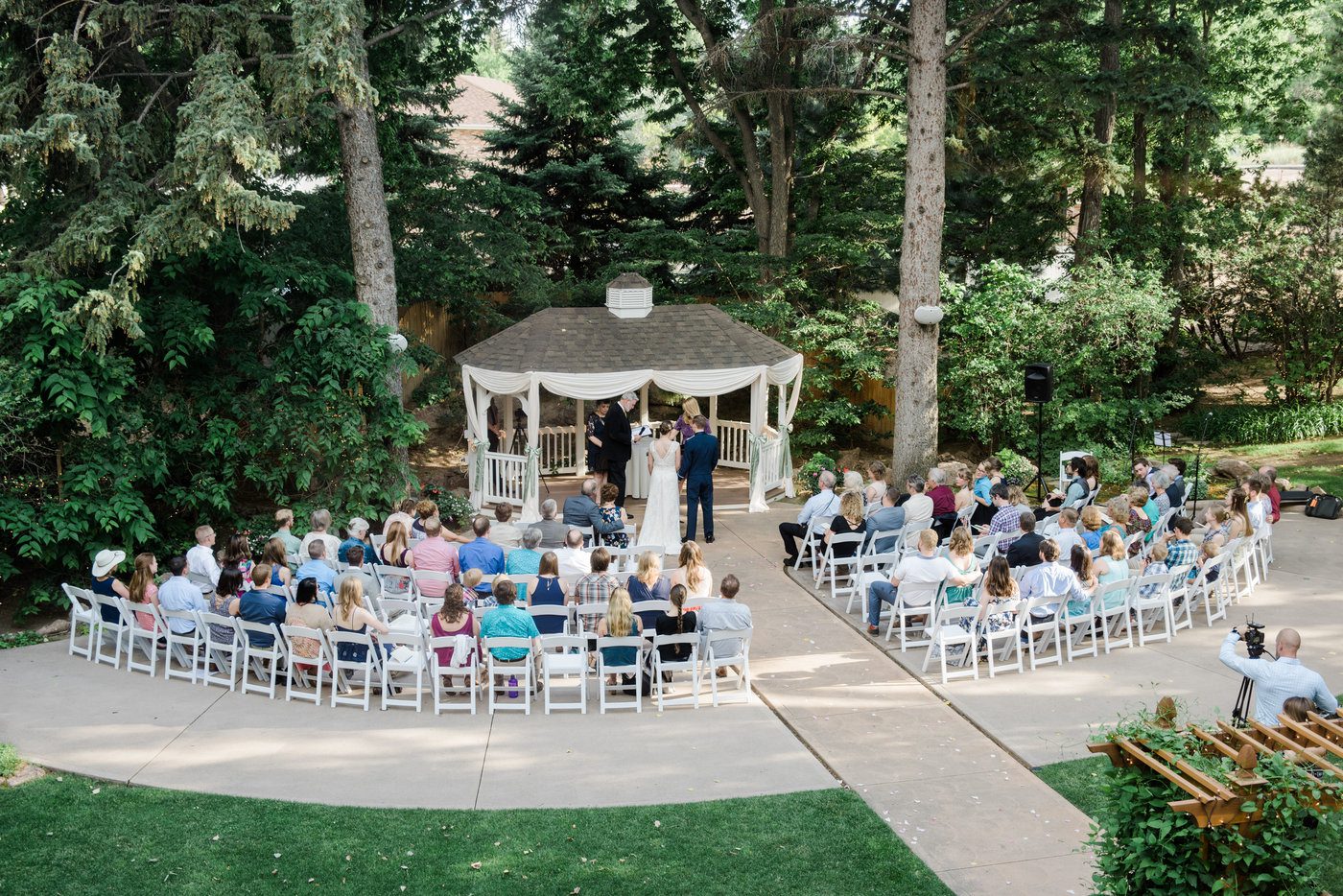 Tapestry House Wedding Ceremony Photo