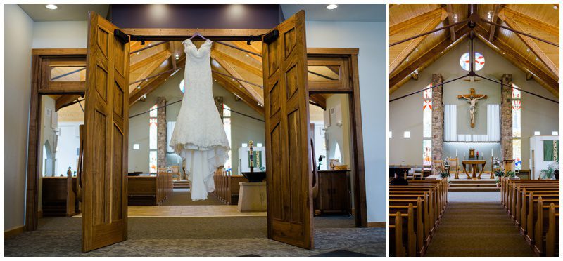 Our Lady of the Pines Church Wedding