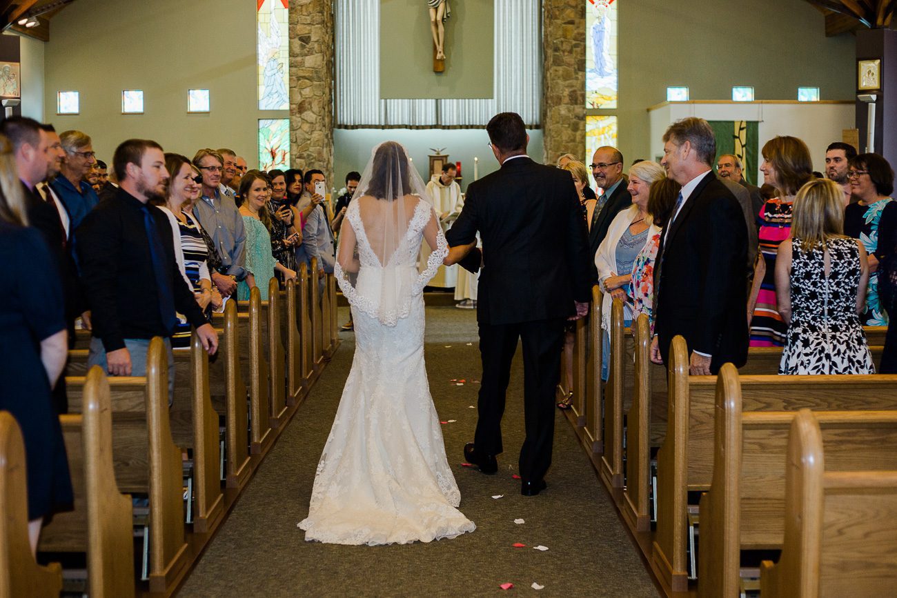 Our Lady of the Pines Wedding Ceremony