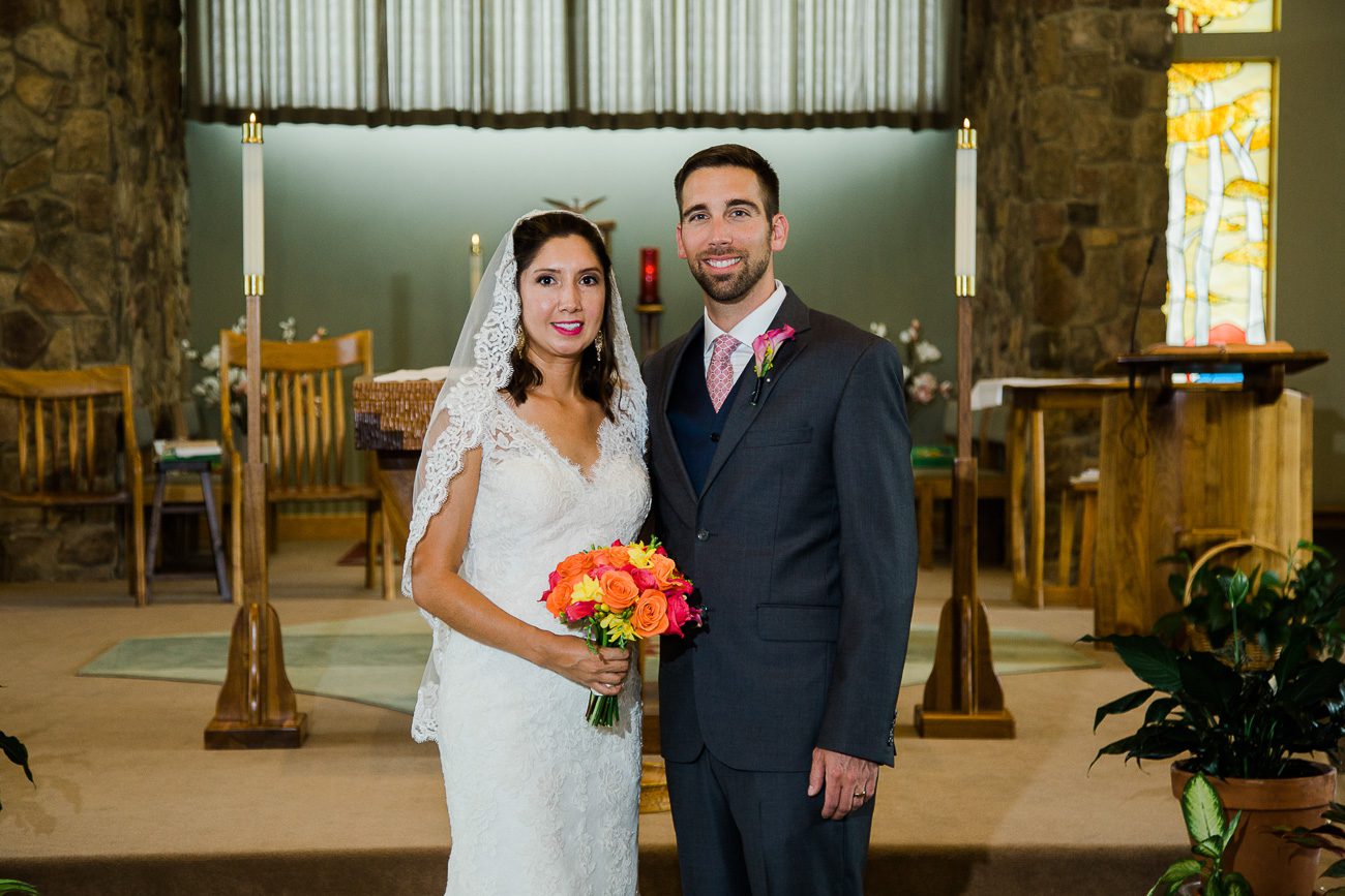 Our Lady of the Pines Church Wedding