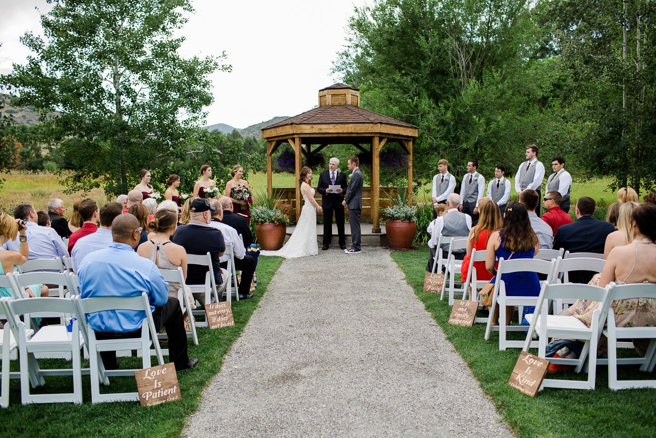 Chatfield Farms Wedding Ceremony